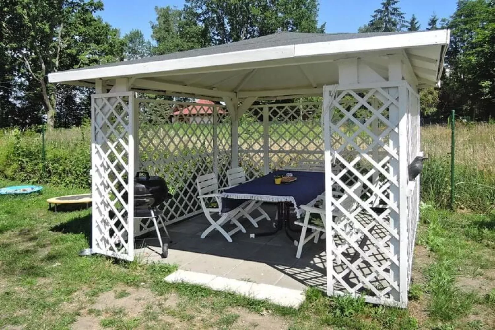New holiday home in Nowe Warpno at the lake for 6 persons-Exterior summer