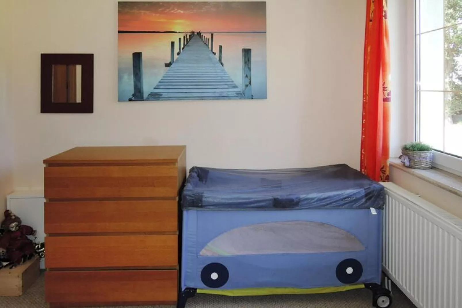 New holiday home in Nowe Warpno at the lake for 6 persons-Bedroom