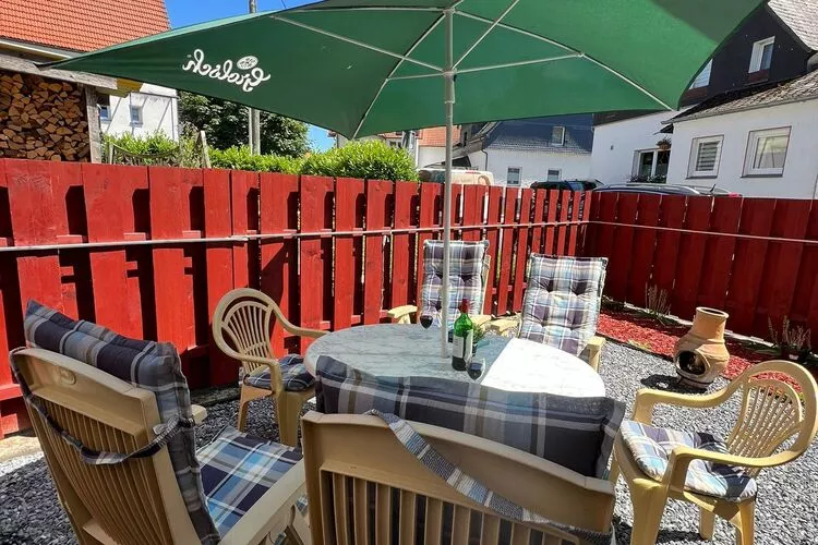 Ferienwohnung Sauerland-Terrace balcony