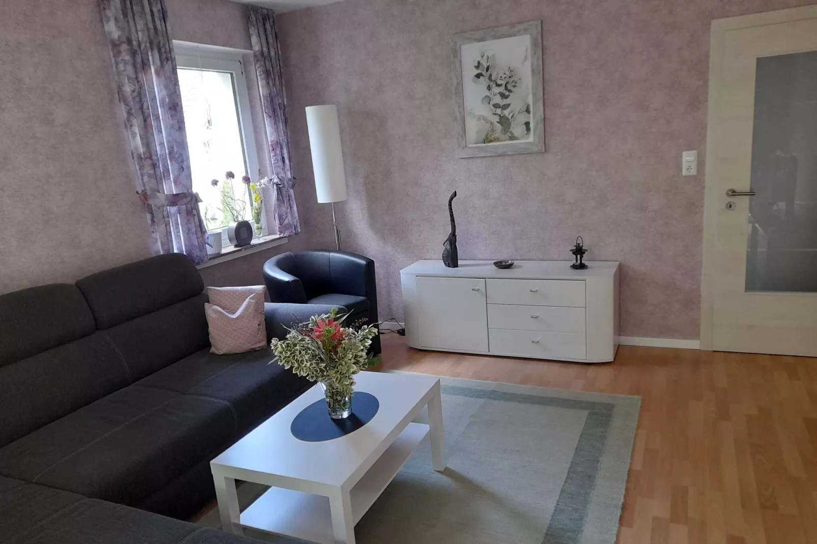 Ferienwohnung am Wald-Living room