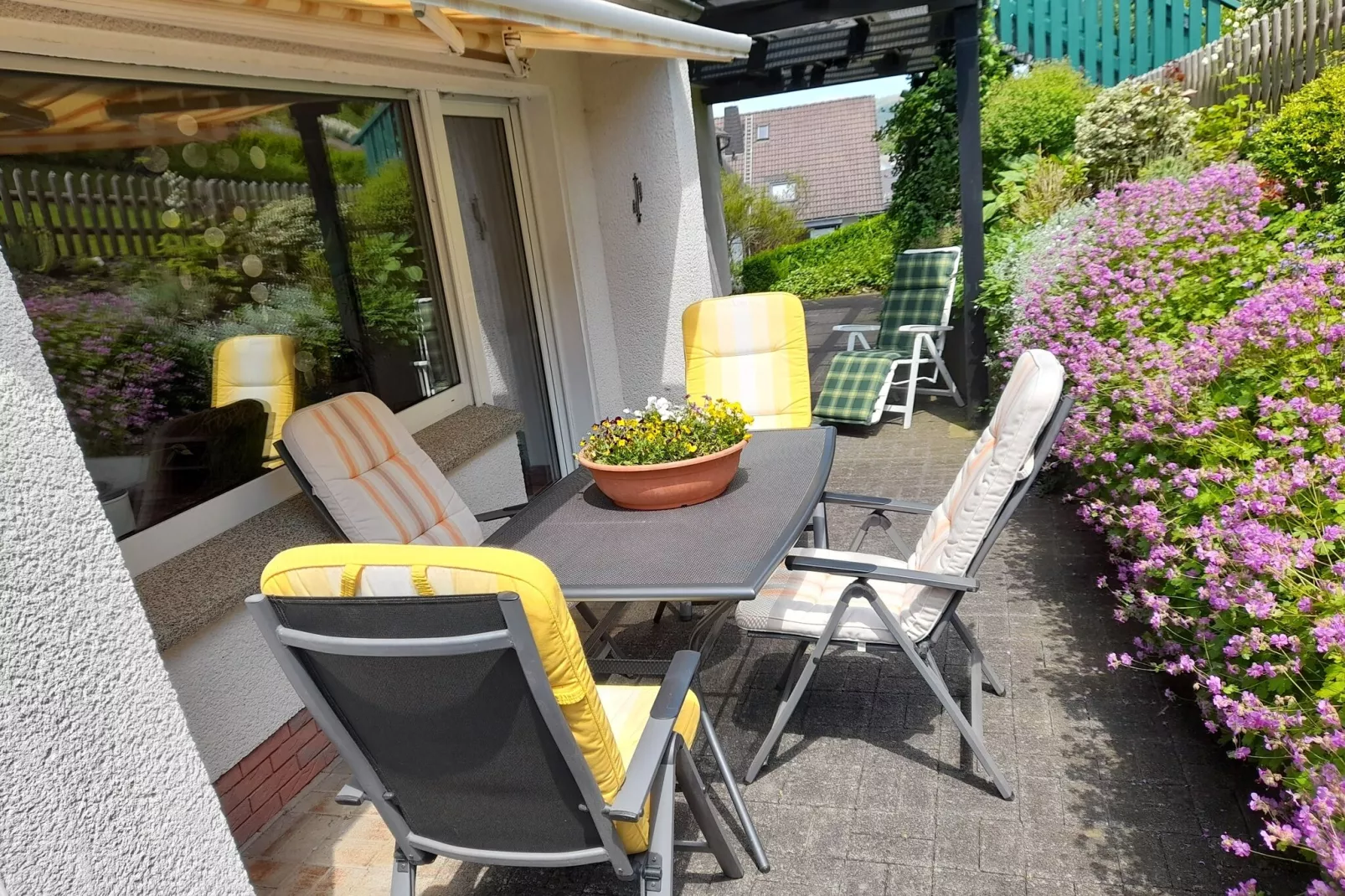 Ferienwohnung am Wald-Terrace balcony