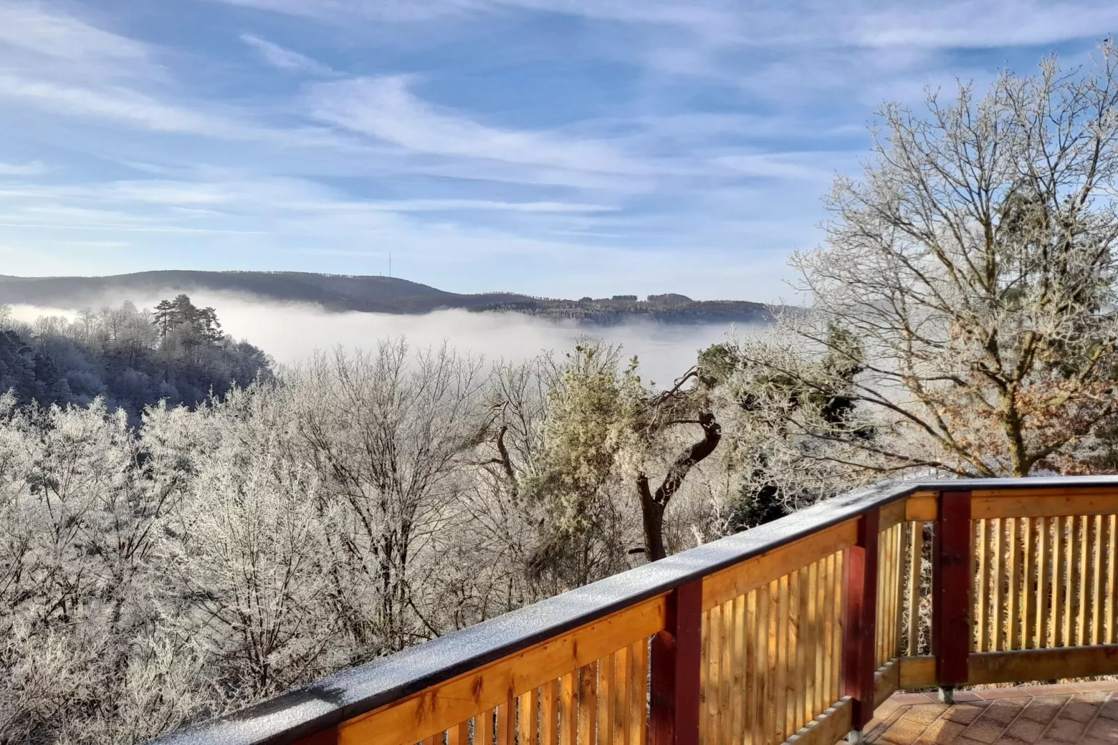 Ferienhaus Sackpfeifenblick-View winter