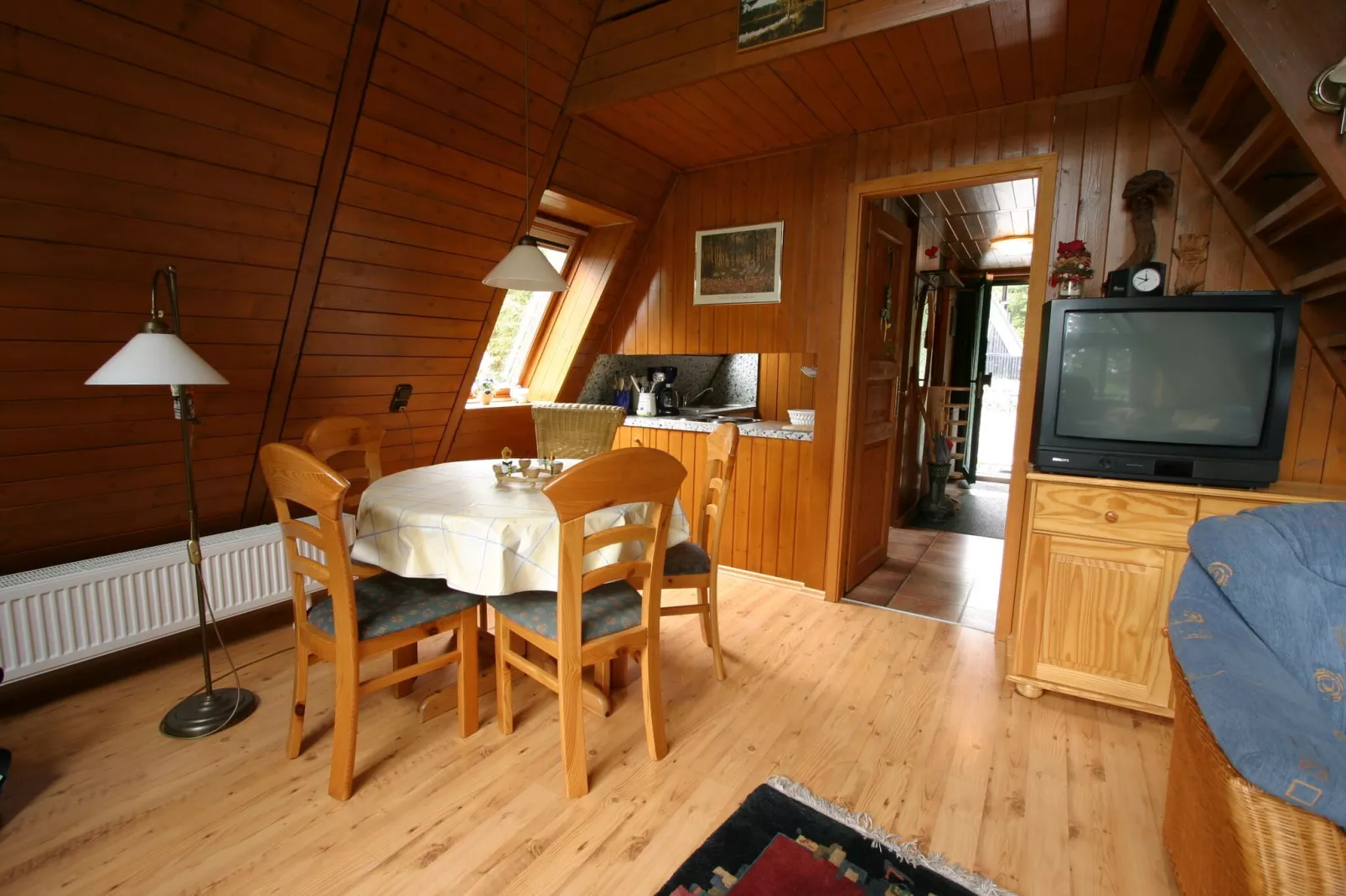Typ A -  Nurdachhaus - mit Haustier-Living room
