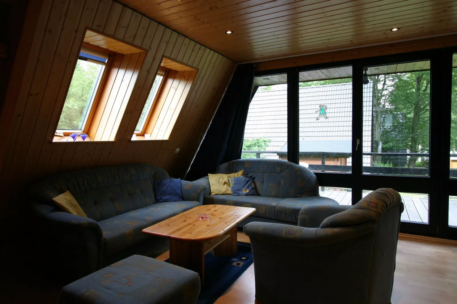 Typ A -  Nurdachhaus - mit Haustier-Living room