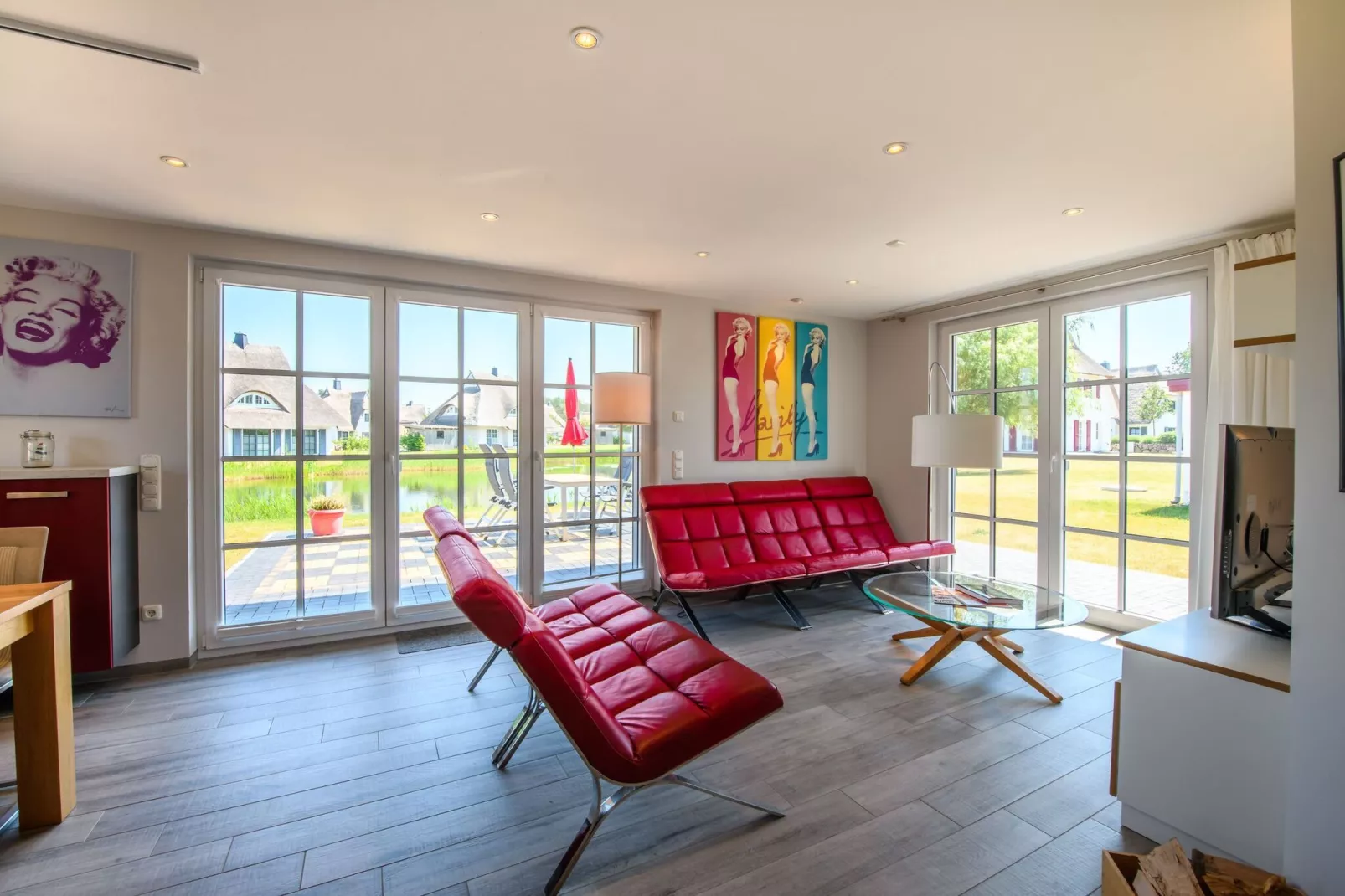 Haubenlerche 63-Living room