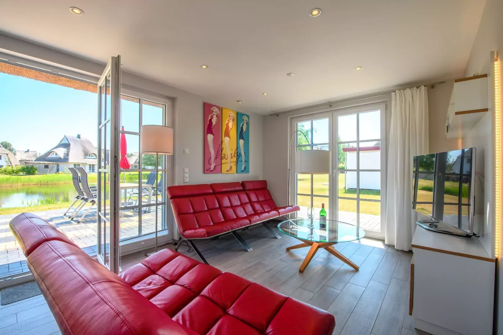 Haubenlerche 63-Living room