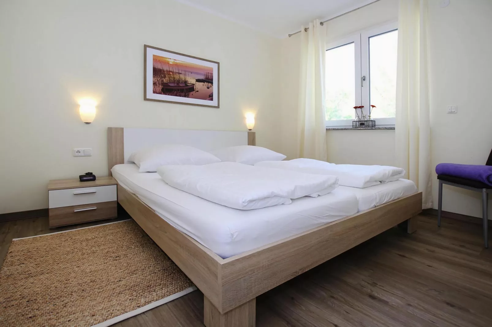 Appartement Hafenflair / Haus 1 EG-Wohnung 1 3 Pers-Bedroom