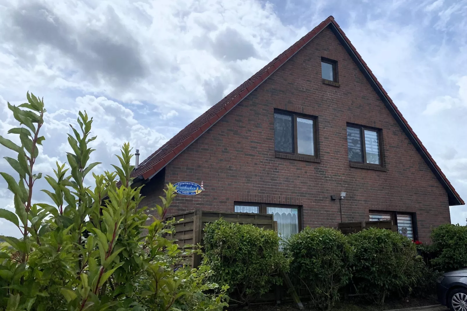 Fewo Wattkieker - Südseite-Exterior summer