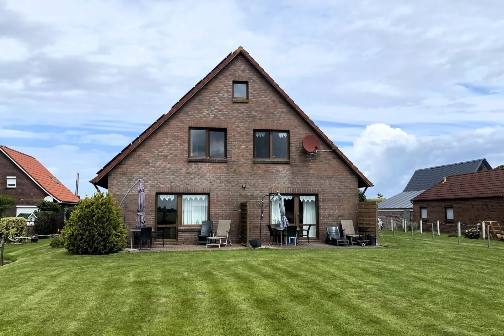Fewo Wattkieker - Südseite-Exterior summer