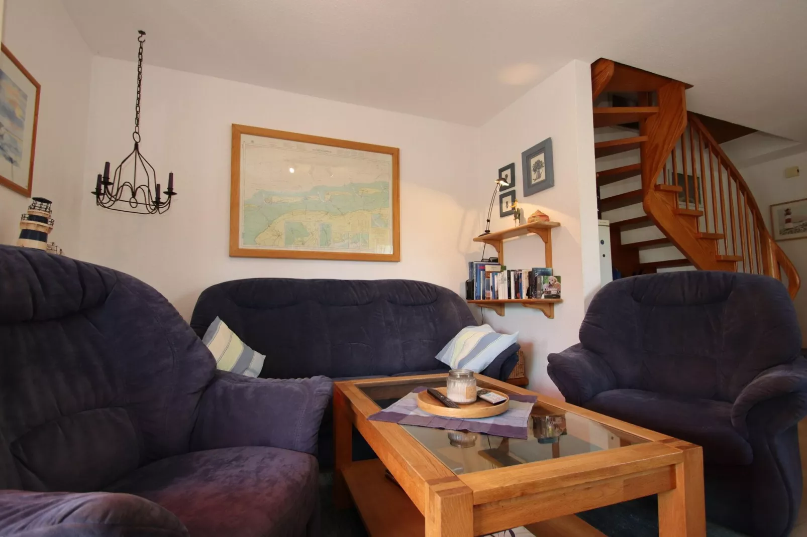 Doppelhaushälfte mit Sonnenterrasse in Neßmersiel-Living room