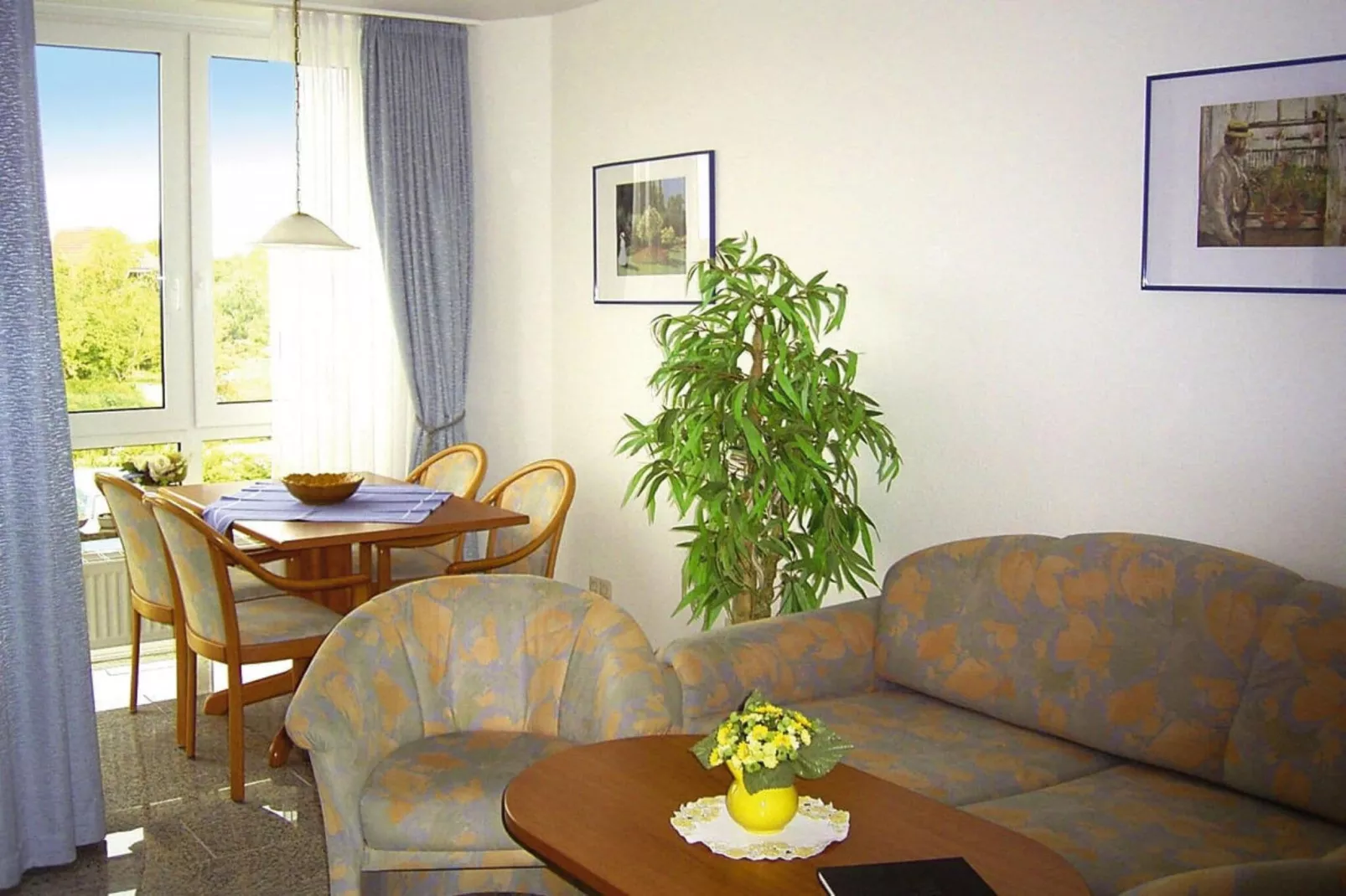 Ferienresidenz Knechtsand - 2-Raum-App 42 qm Typ B-Living room