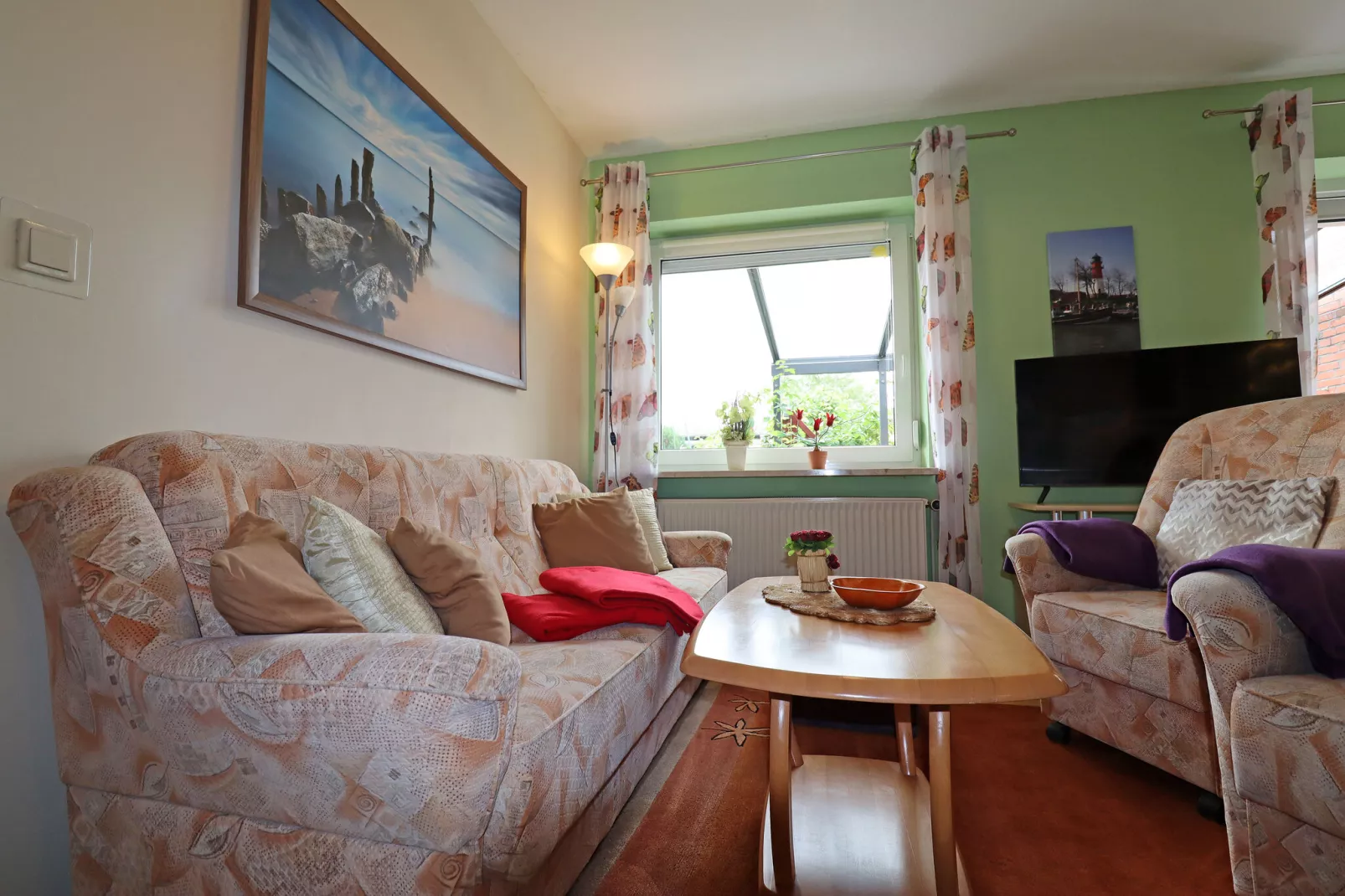 Apartments Stapel, Büsum-App. 2 / 2 Raum App im EG, 55-Living room
