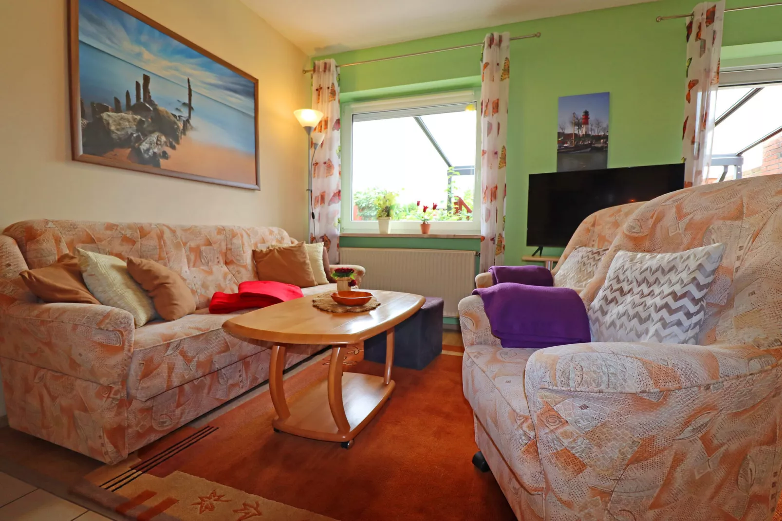 Apartments Stapel, Büsum-App. 2 / 2 Raum App im EG, 55-Living room