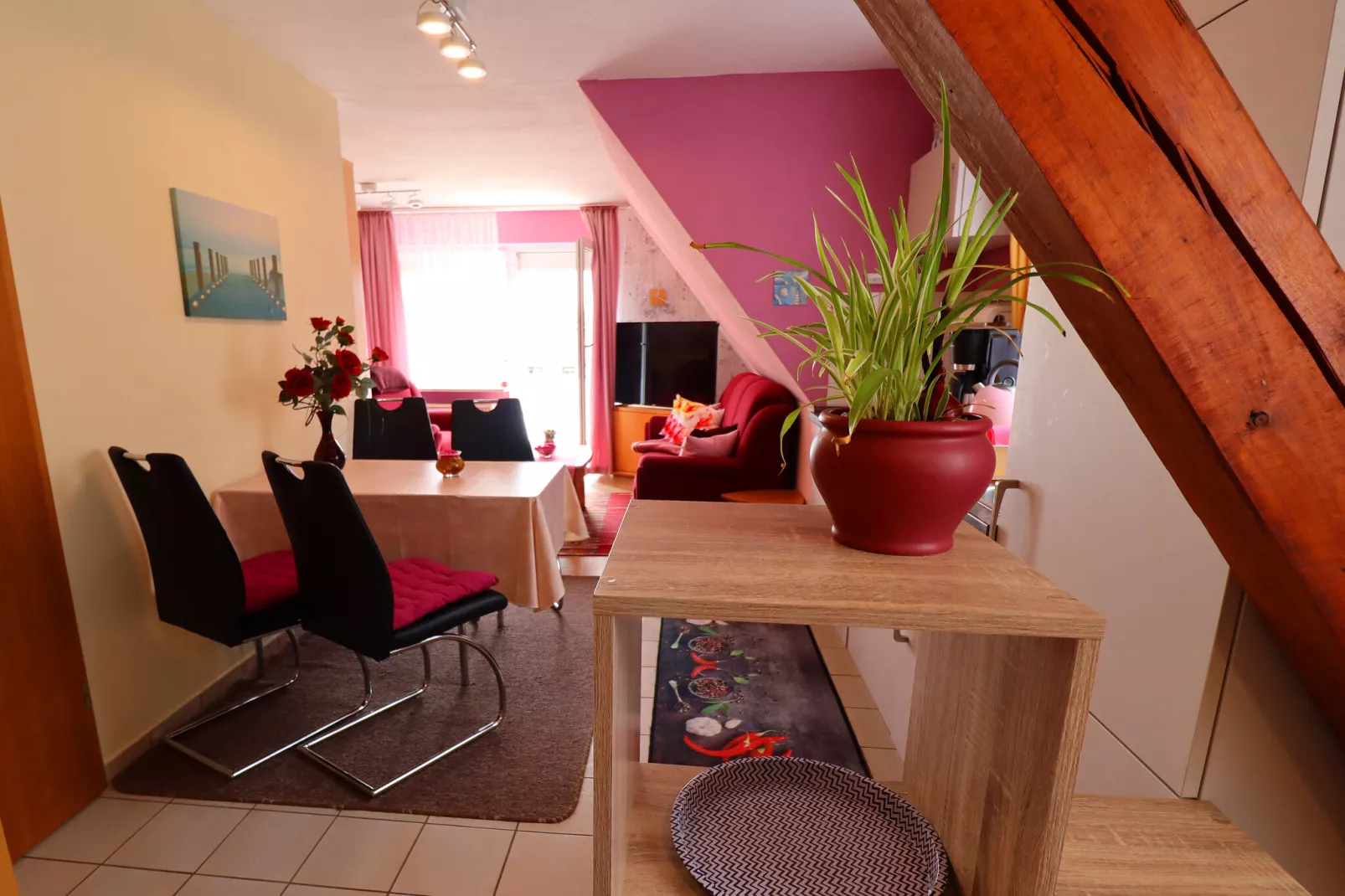 Apartments Stapel, Büsum-App.4 / 2 Raum App im OG, 42qm-Kitchen