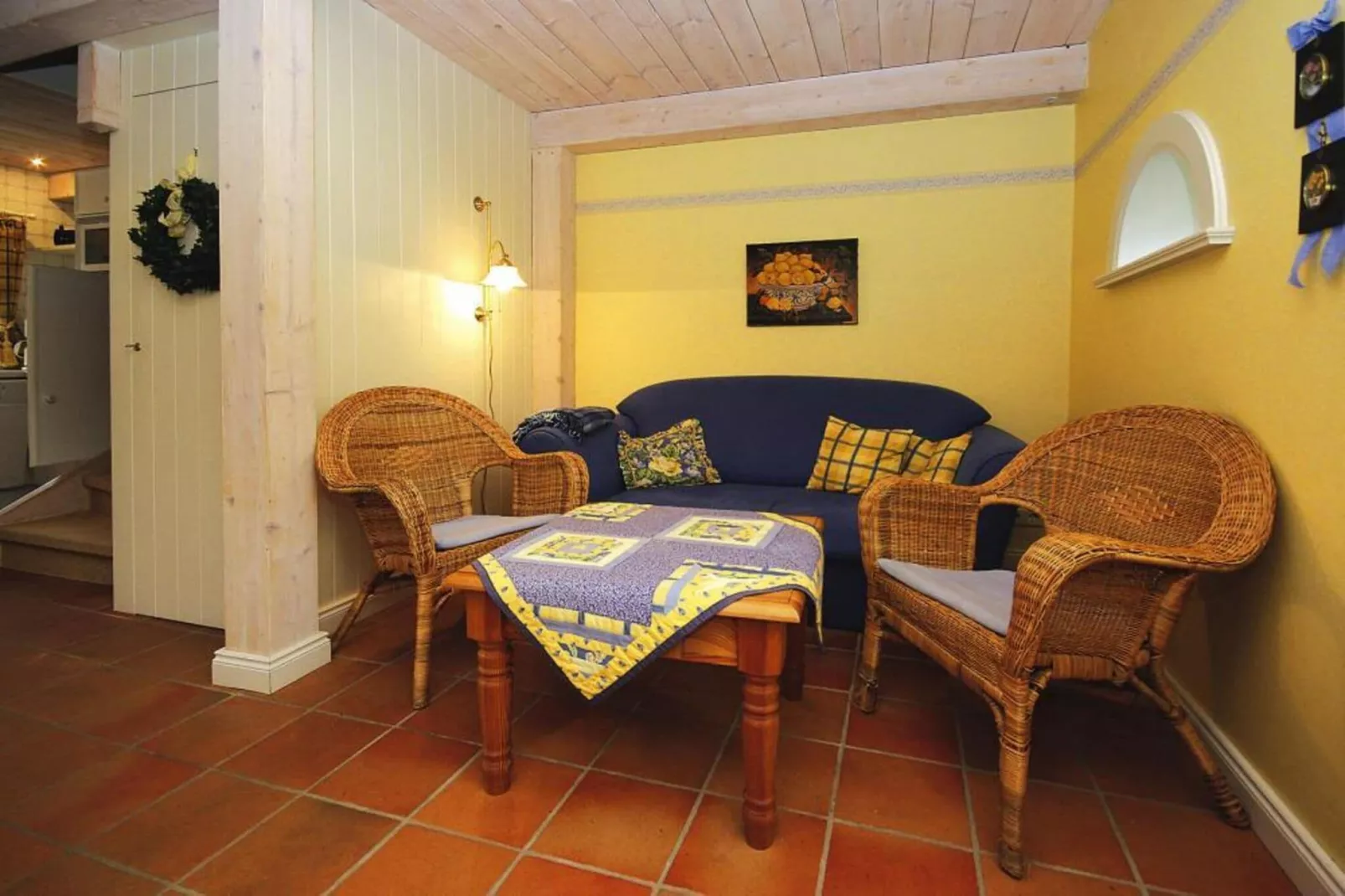 Doppelhaus in Oldsum - Haus 2-Living room