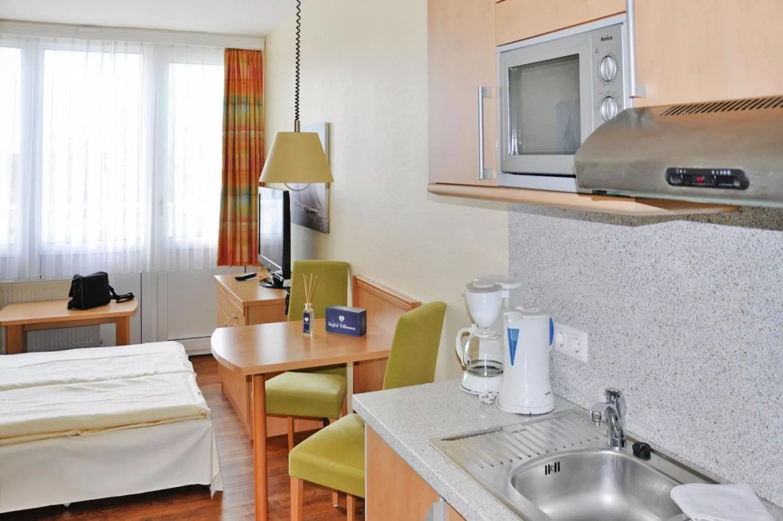 1-Zimmer-Apartement "Am Park"-Kitchen