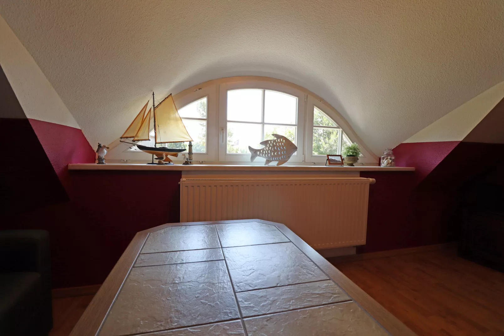 Ferienwohnung Wieck am Darß-Ferienwohnung Drews-Wohnzimmer