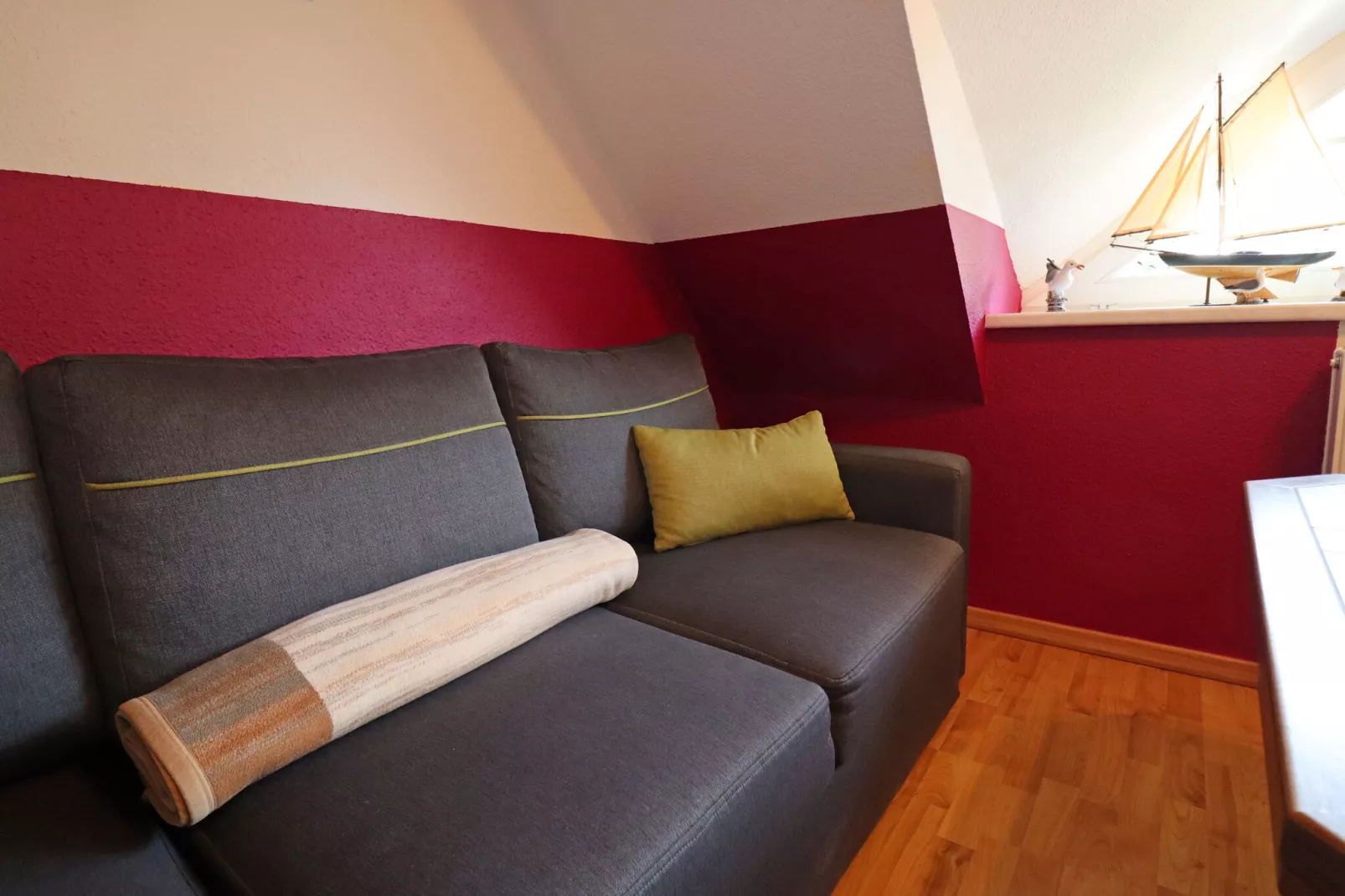 Ferienwohnung Wieck am Darß-Ferienwohnung Drews-Wohnzimmer