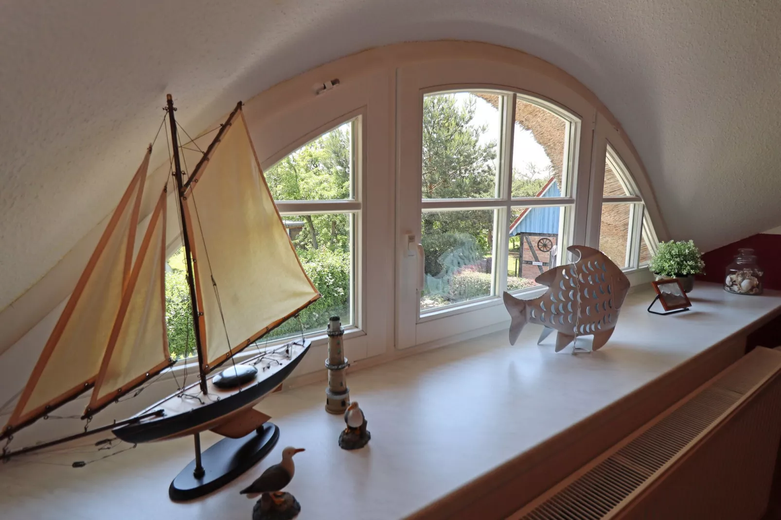 Ferienwohnung Wieck am Darß-Ferienwohnung Drews-Wohnzimmer