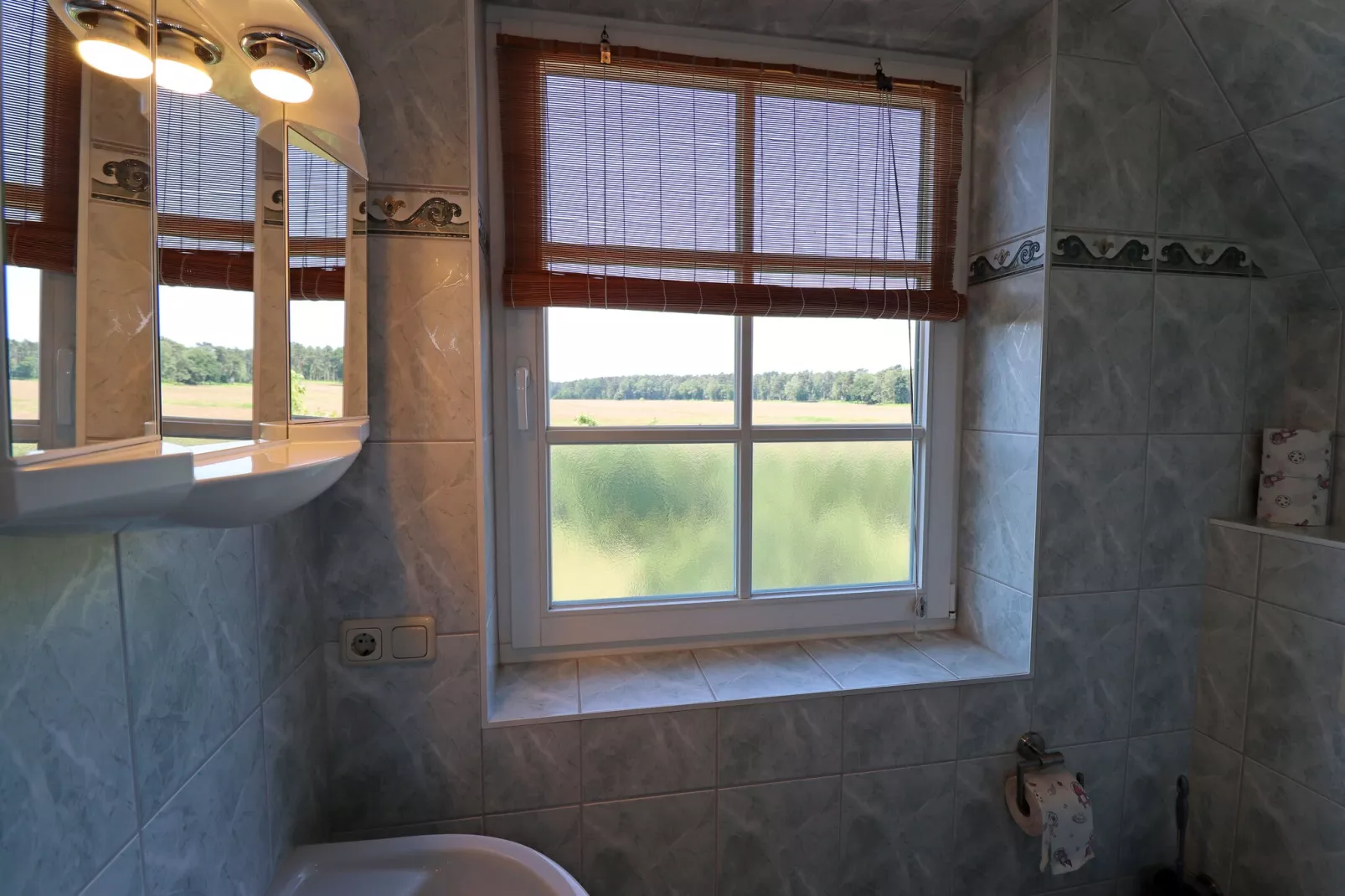 Ferienwohnung Wieck am Darß-Ferienwohnung Drews-Badezimmer