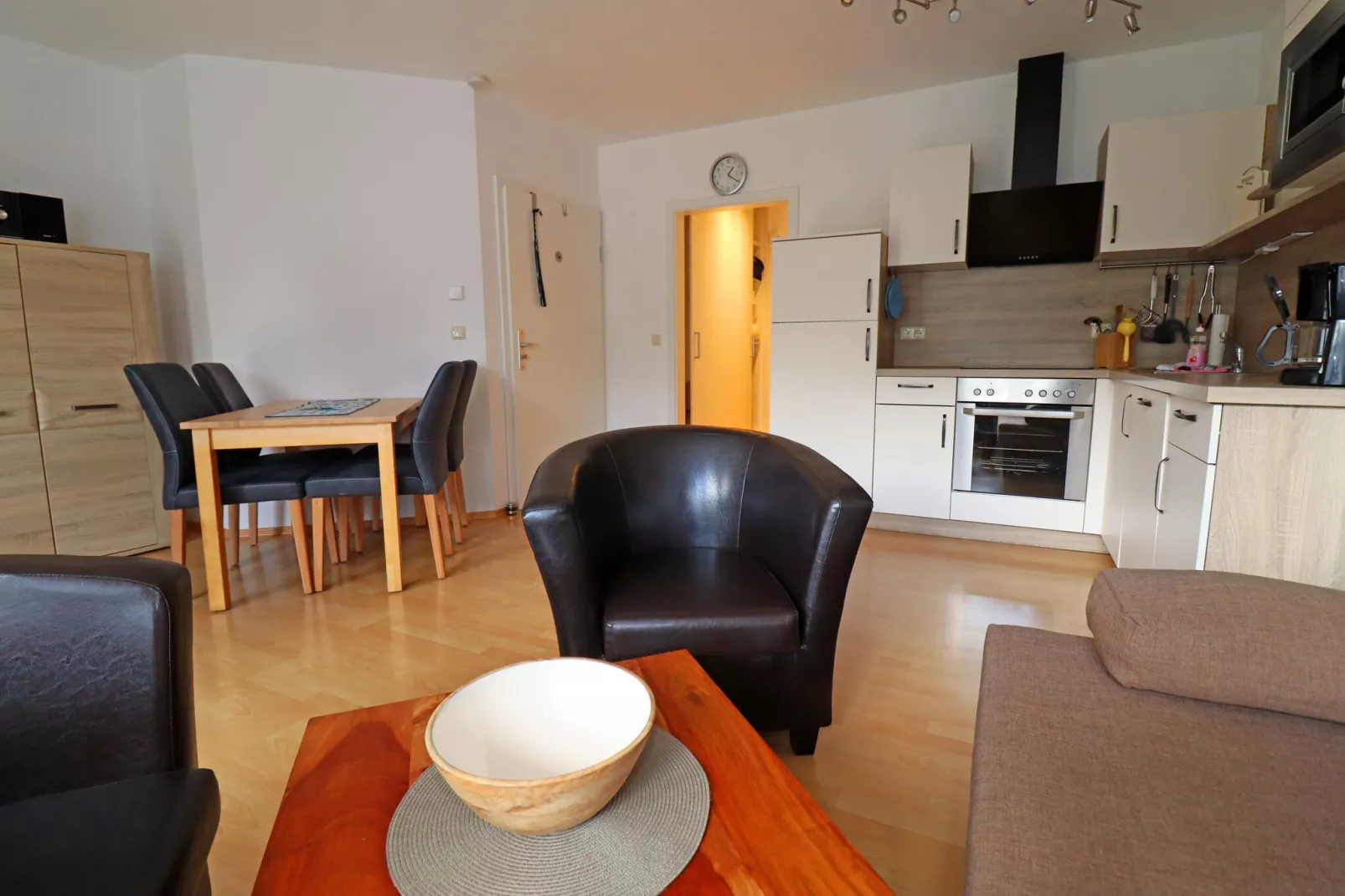 Ferienwohnung EG links Trassenheide-Wohnzimmer
