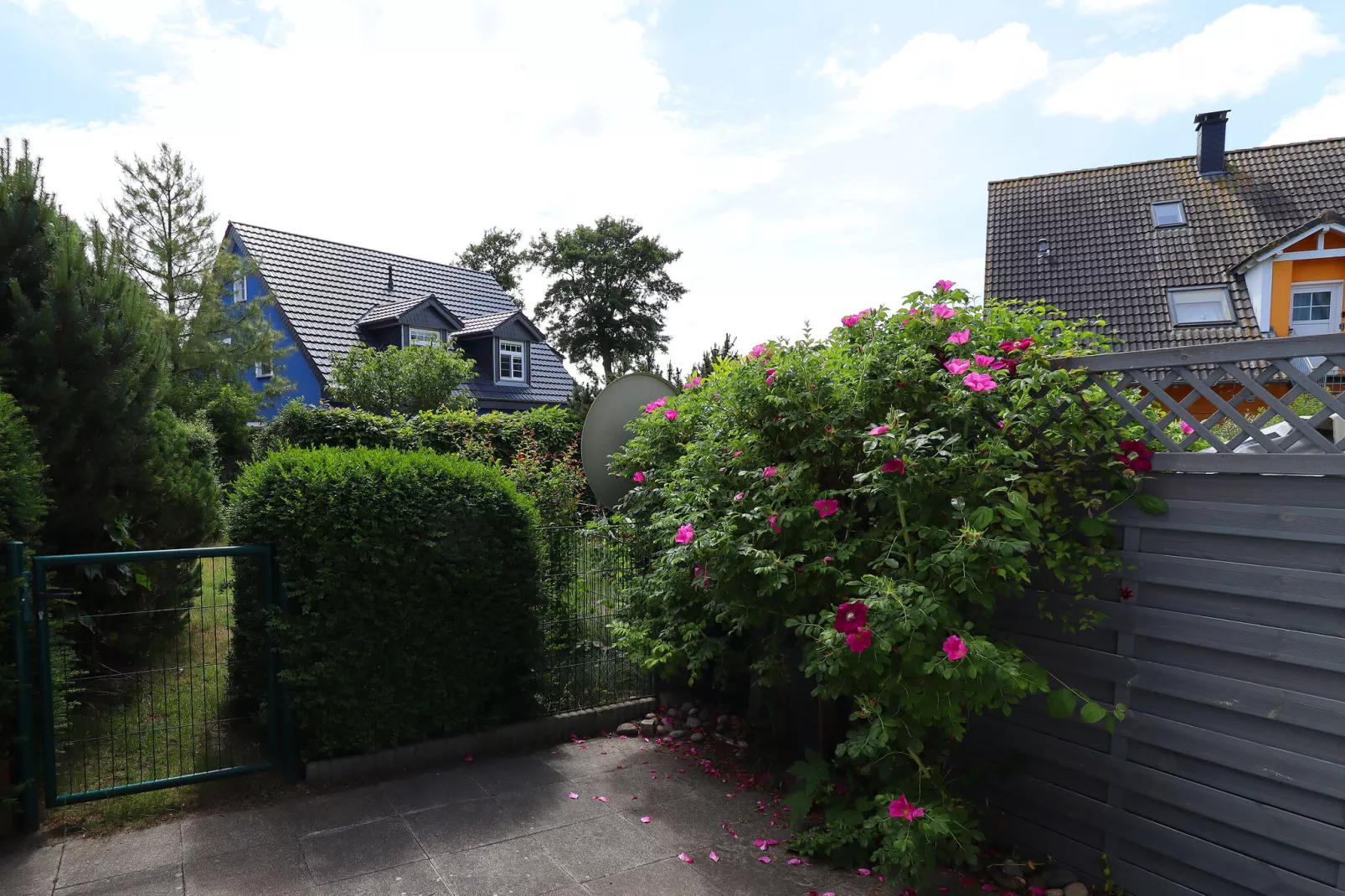 Ferienwohnung EG links Trassenheide-Terrassenbalkon