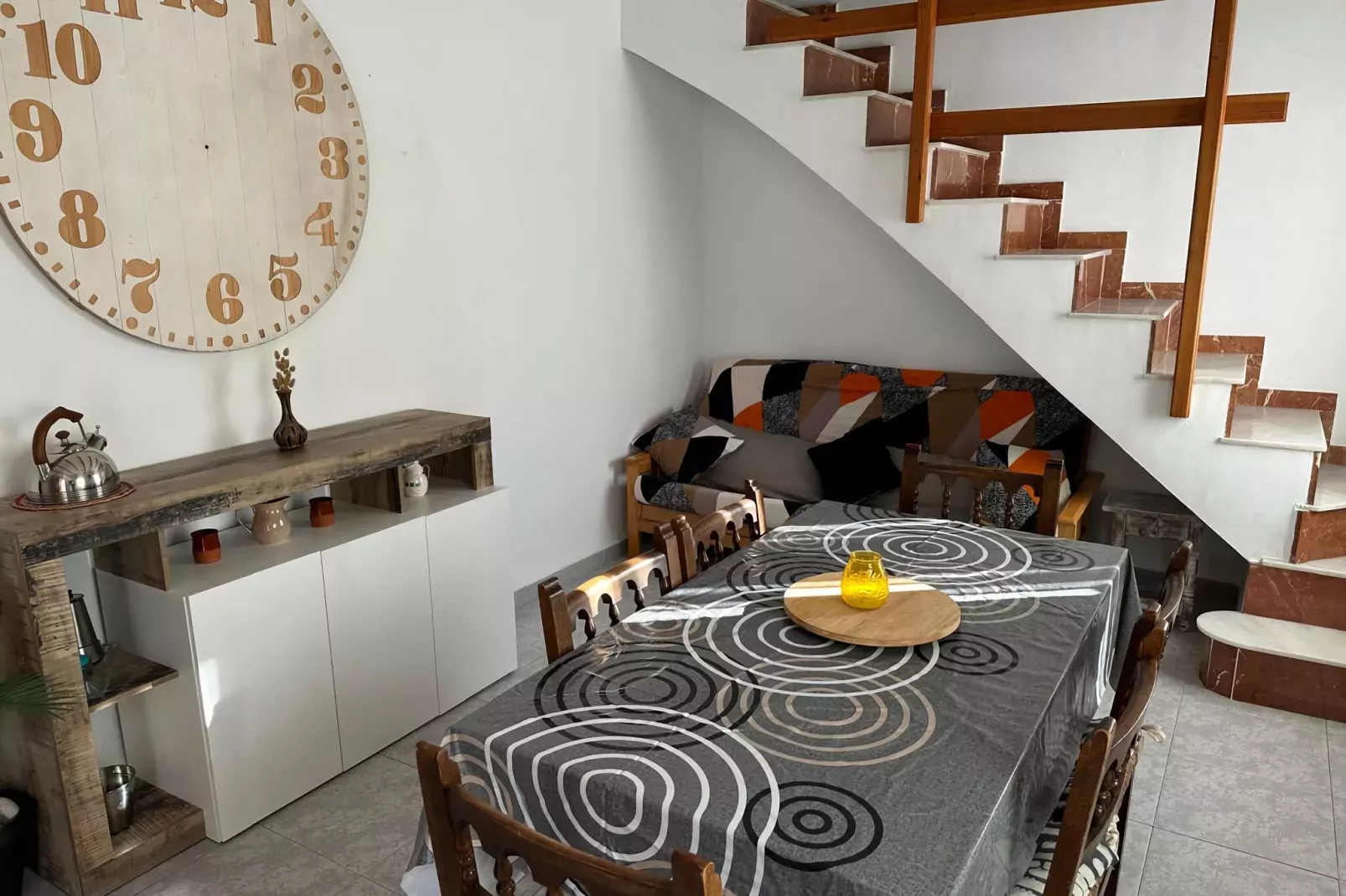 Ático OESTE Playa Oliva-Living room