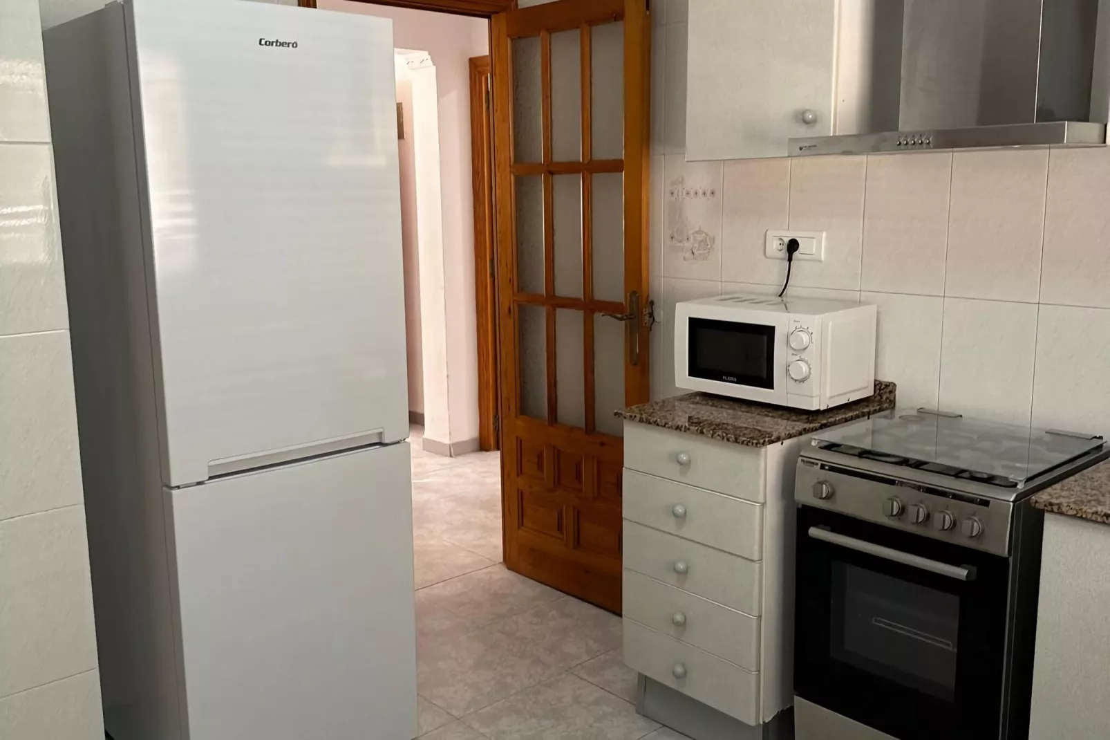 Ático OESTE Playa Oliva-Kitchen