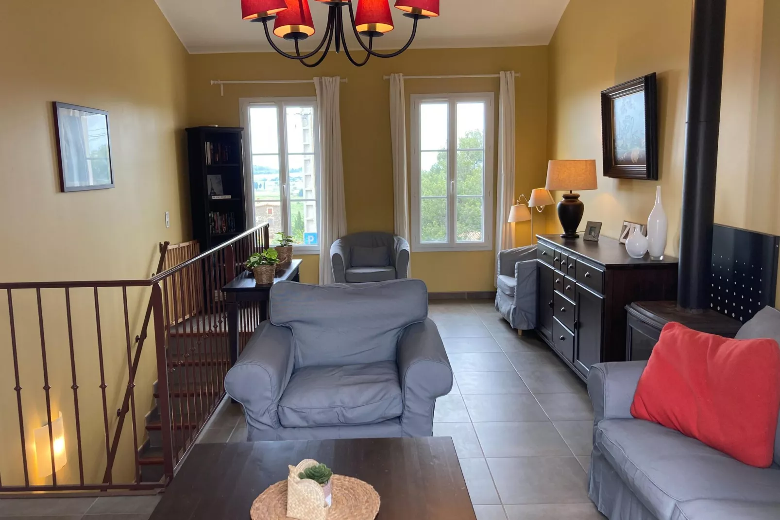 Mas de Montbrun-Living room