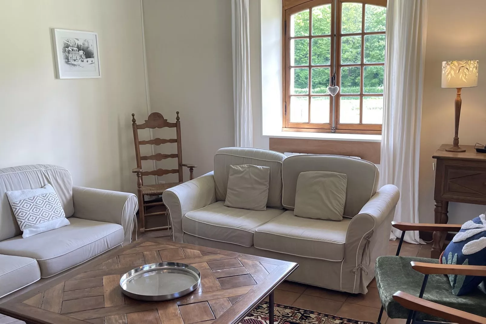 Gite de Franssu-Living room