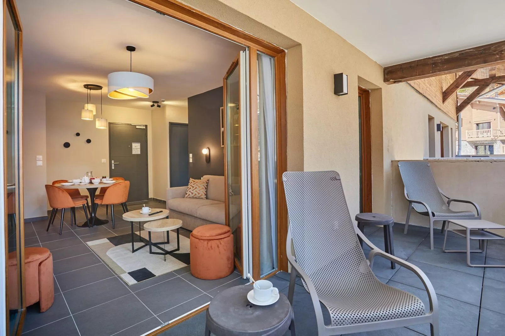 Le Mont d'Auron 3-Terrace balcony