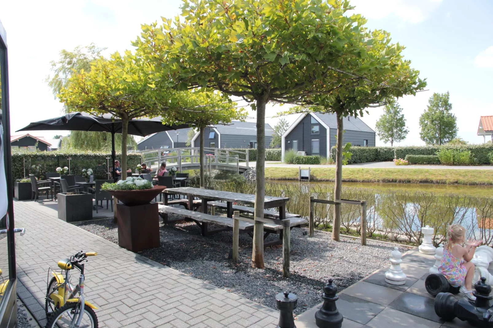 Dichtbij de Oosterschelde-Park facilities