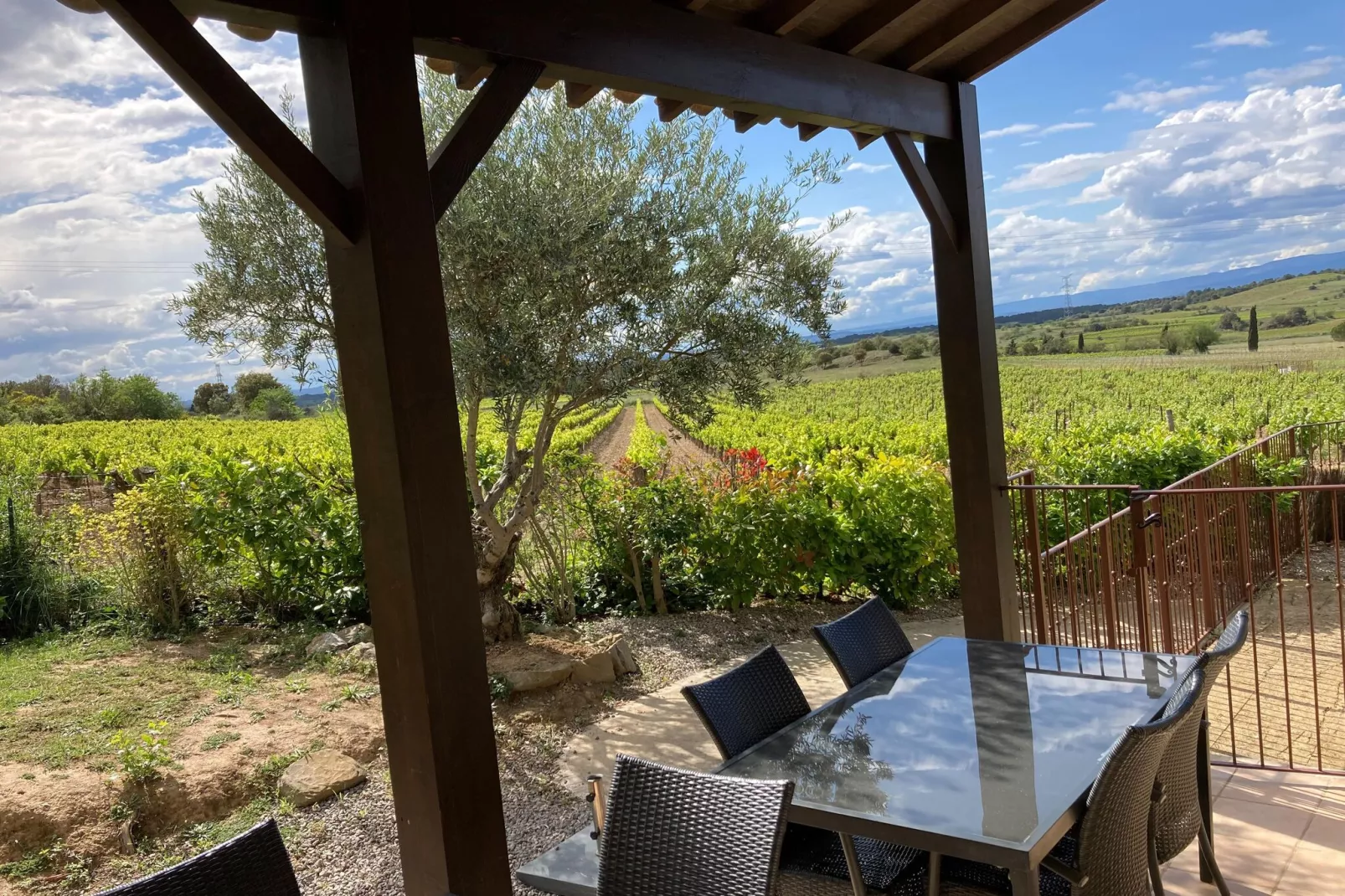 Villa le Syrah-Terrace balcony