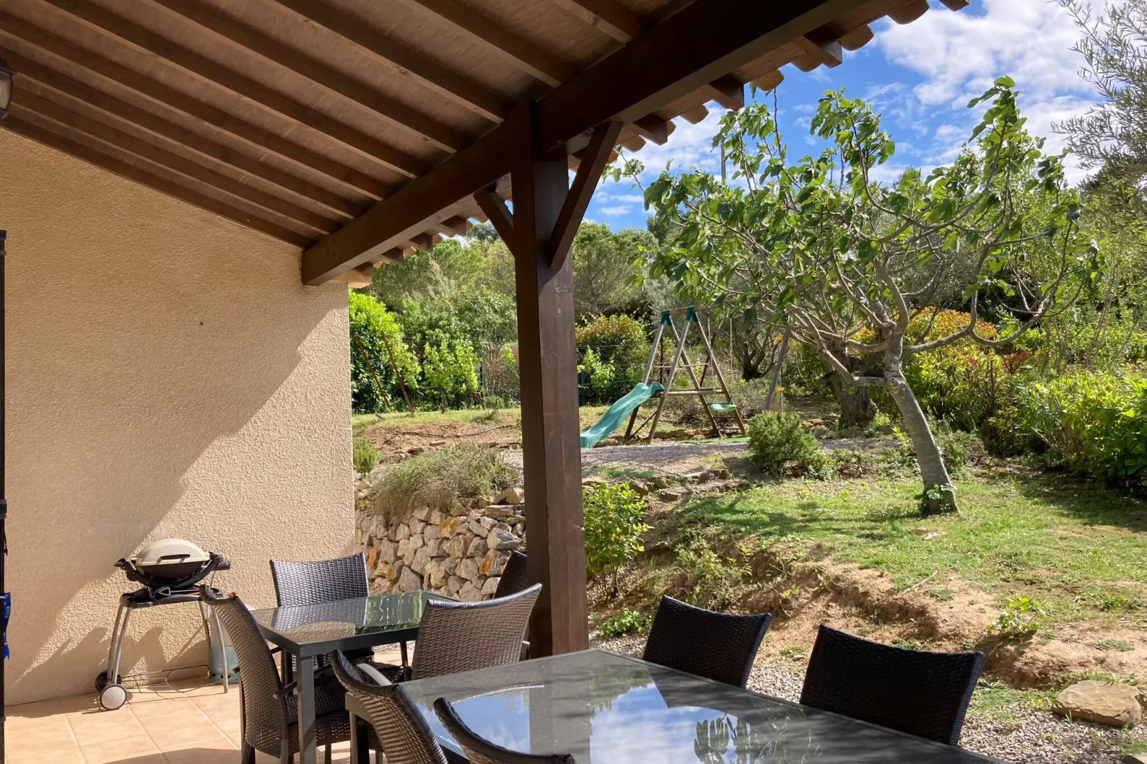 Villa le Syrah-Terrace balcony