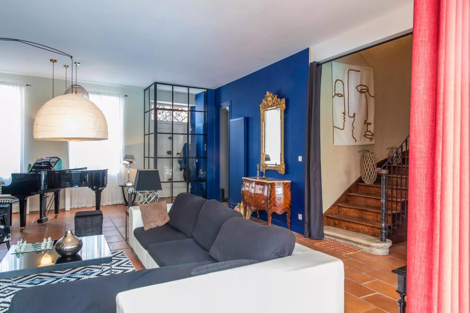 Hôtel PArticulier Buzet-sur-Tarn-Living room