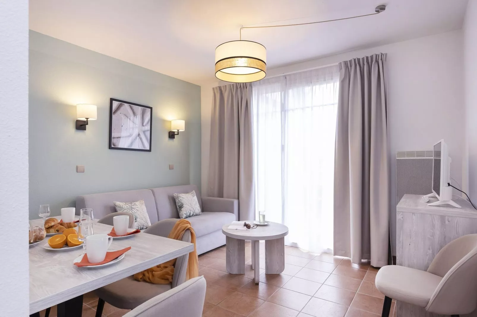 Les Greens du Bassin 4-Living room