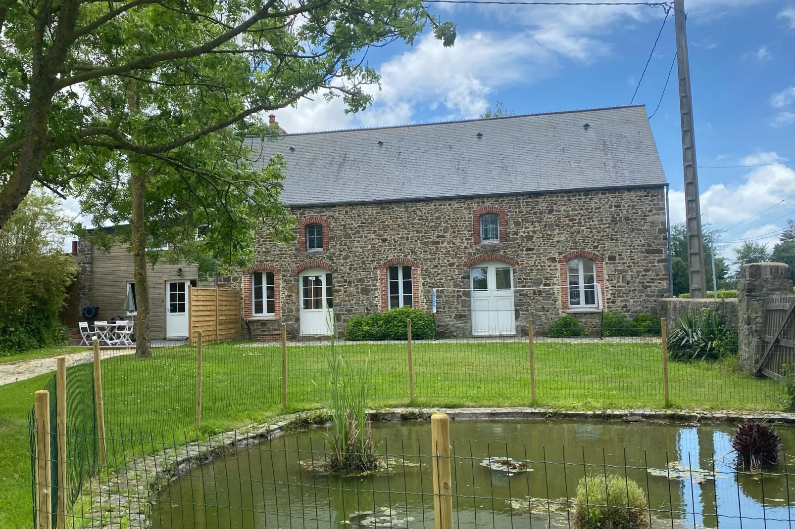 Holiday home Denneville-Außenbereich Sommer