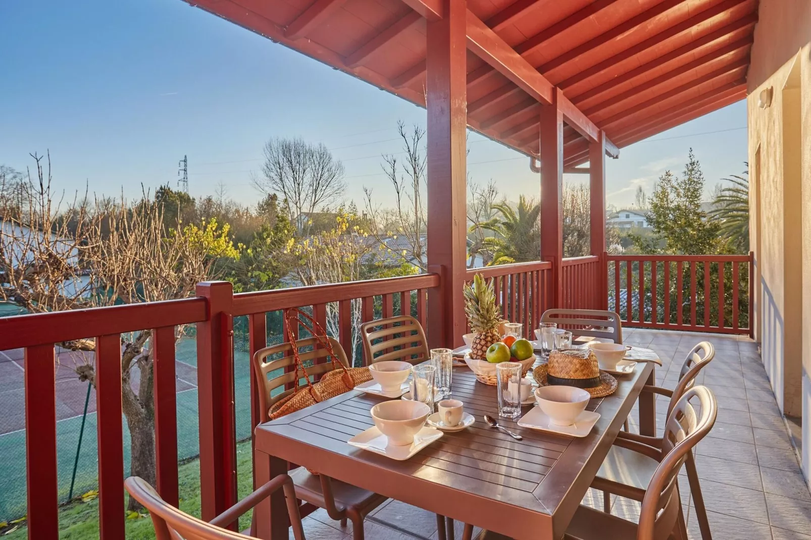 Résidence Domaine Iratzia 1-Terrace balcony