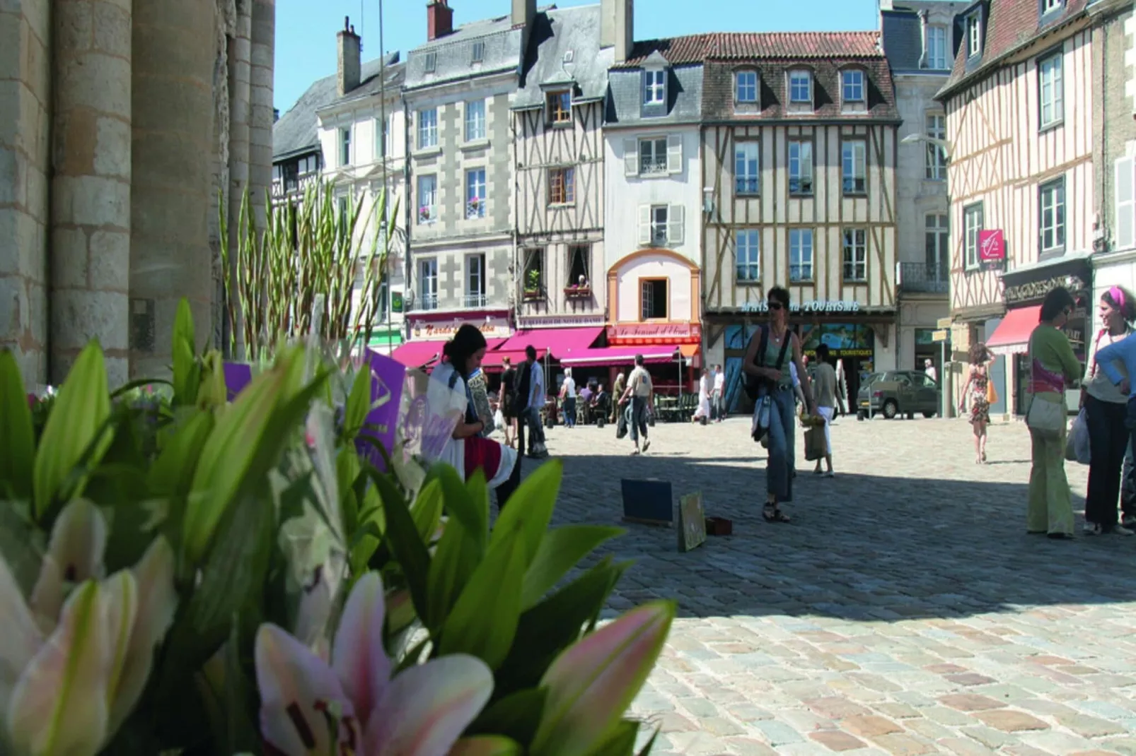 Bourg Est 1-Areas summer 1km