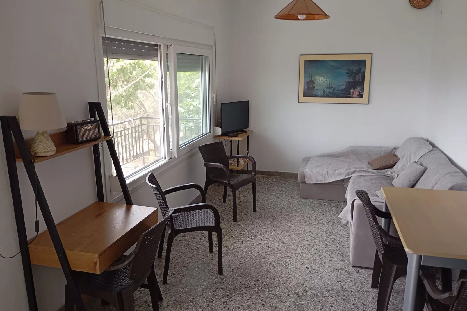 Bungalow with ocean view-Salon