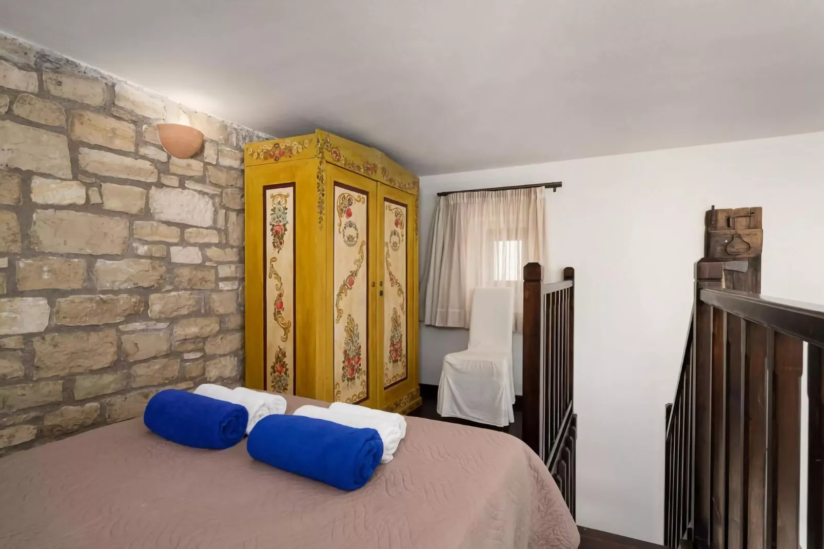Orelia Cretan Villa I 4 persons-Schlafzimmer