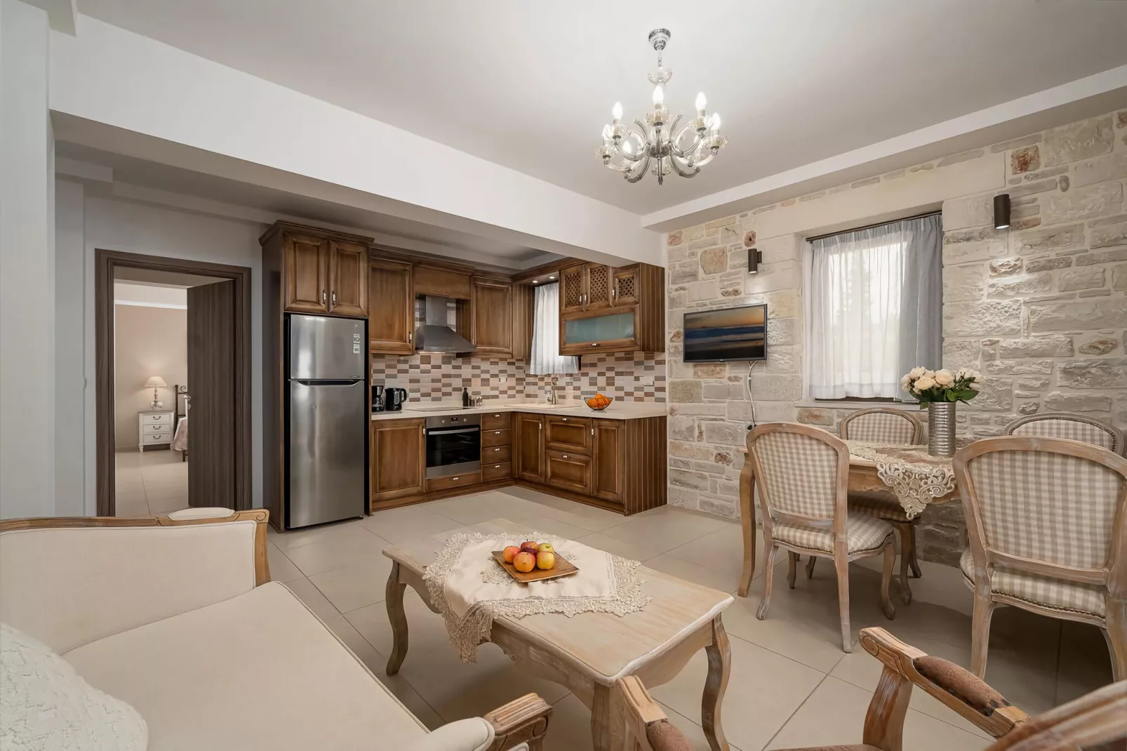 Orelia Cretan Apartment II-Wohnzimmer