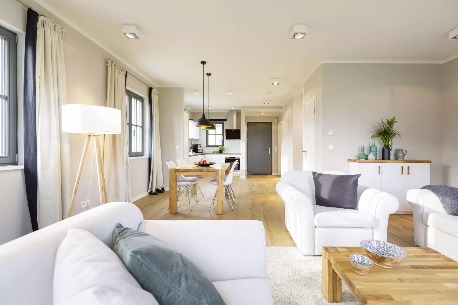 Reetvilla Superior 4 Personen-Salon