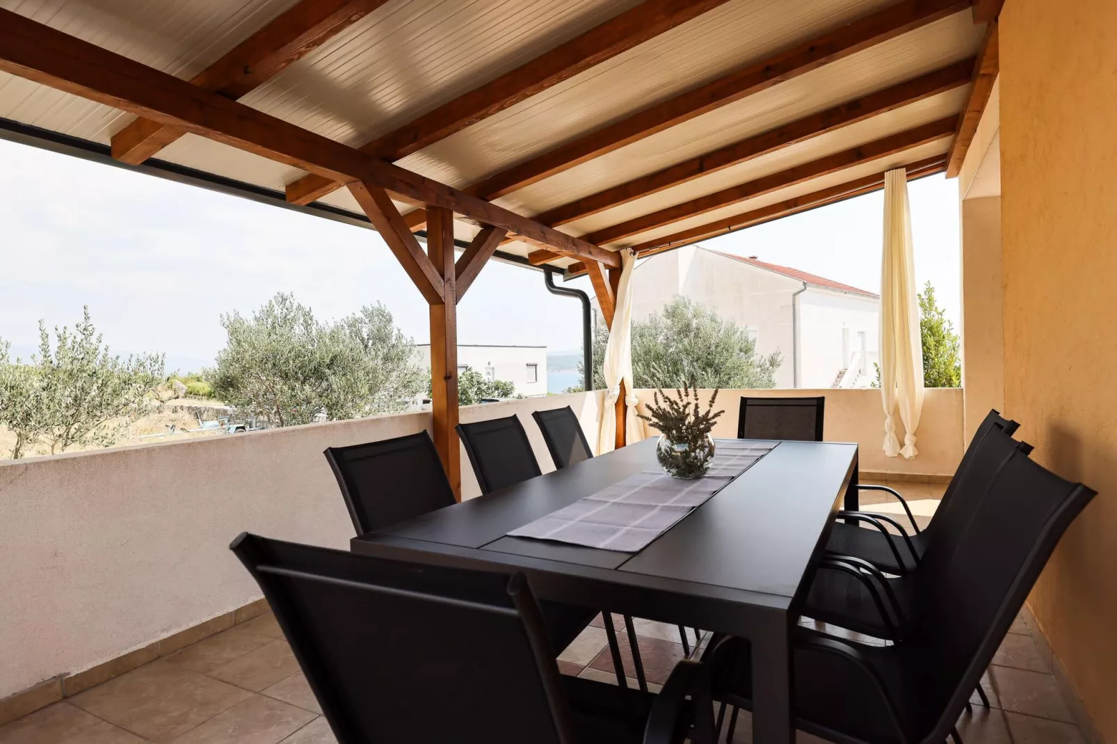 Holiday home Nekic-Terrace balcony