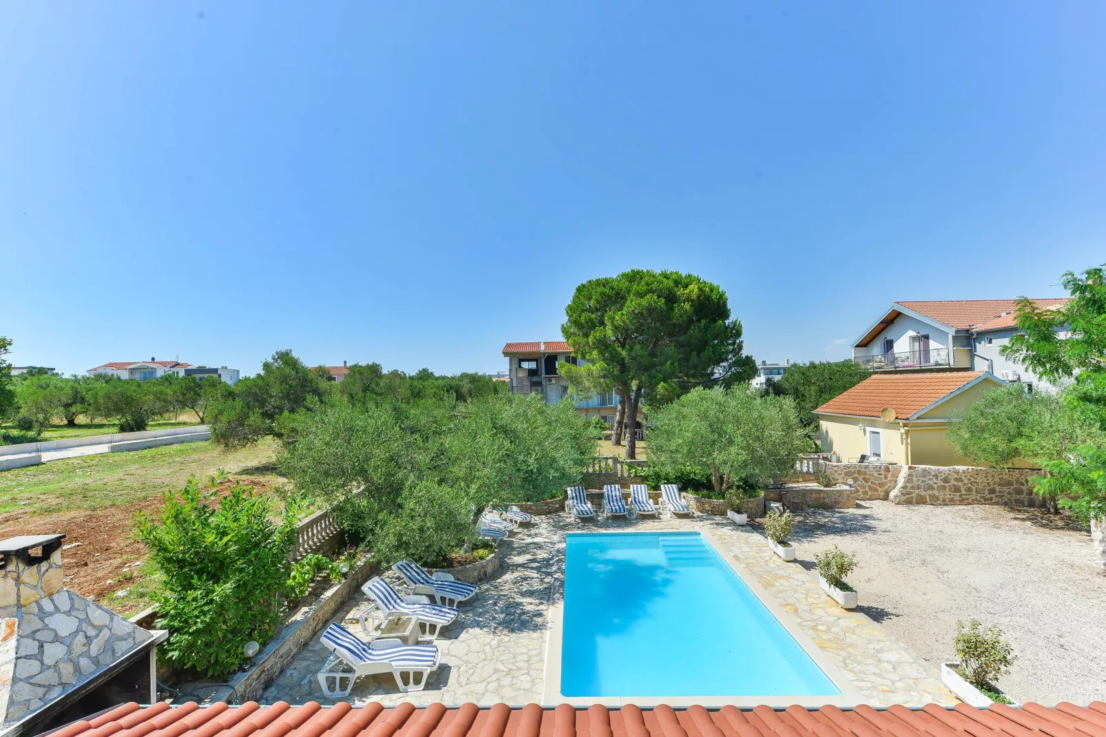 Villa Roko-Gardens summer