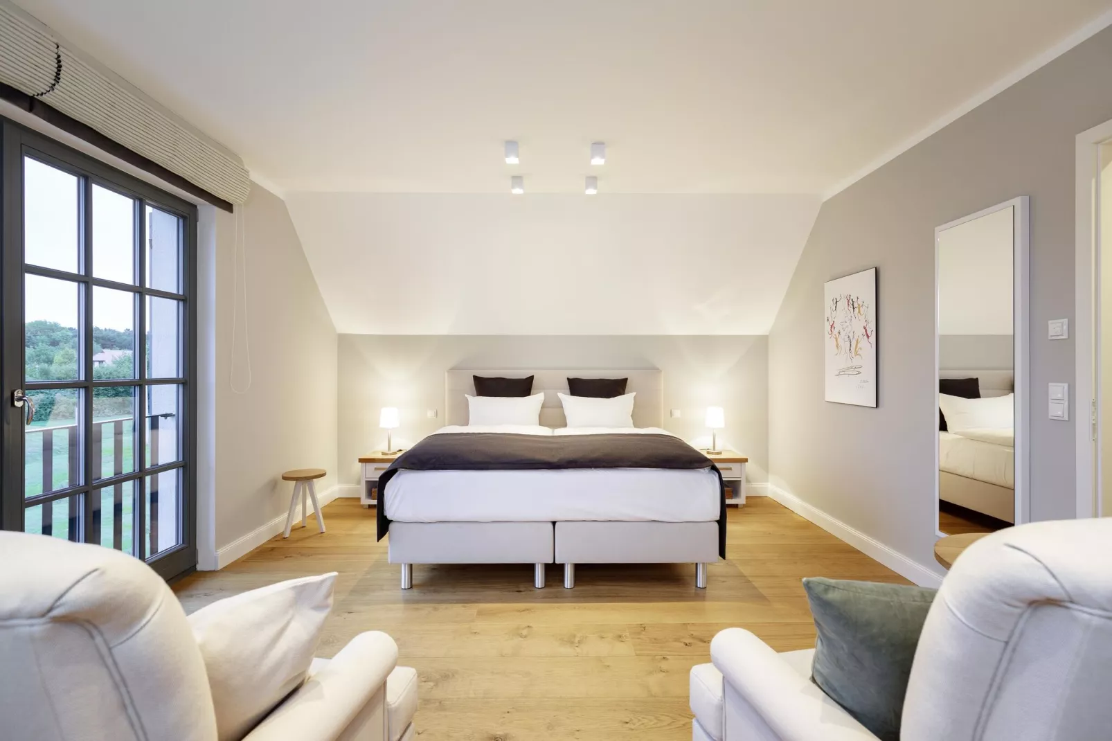 Reetvilla Superior 4 Personen-Chambre