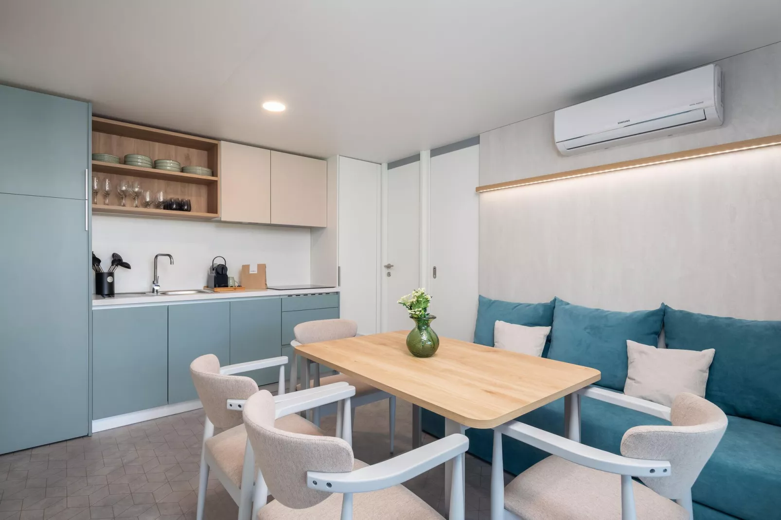 AMINESS AVALONA Camping Resort Povljana Insel Pag PREMIUM Holiday Home-Kitchen