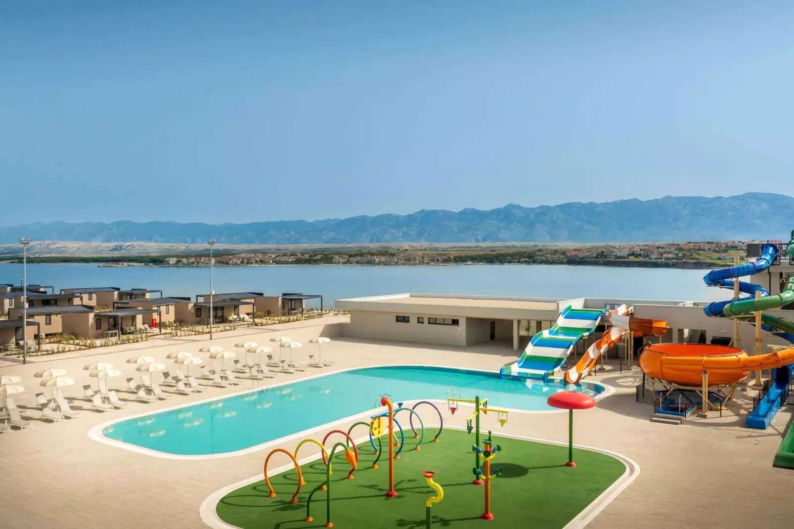 AMINESS AVALONA Camping Resort Povljana Insel Pag LUXURY Holiday Home WITH POOL-Park facilities