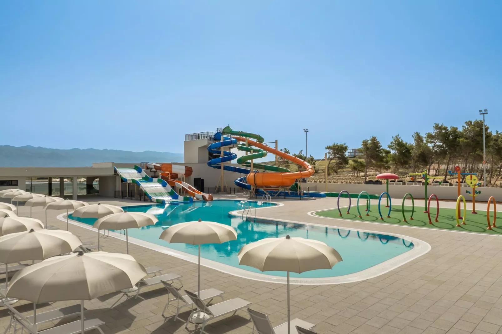 AMINESS AVALONA Camping Resort Povljana Insel Pag LUXURY Holiday Home WITH POOL-Park facilities