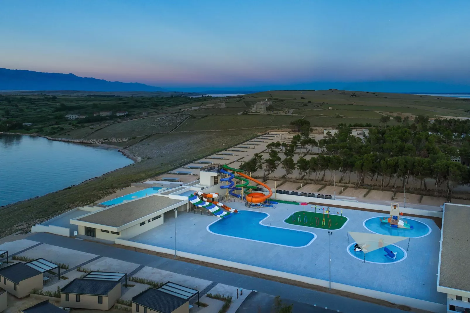 AMINESS AVALONA Camping Resort Povljana Insel Pag LUXURY Holiday Home WITH POOL-Park facilities